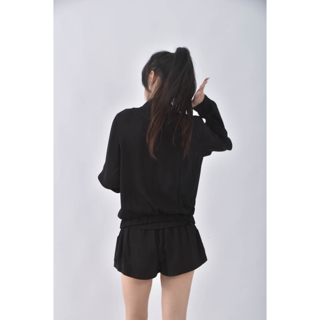 (S) gentle b韓牌三件套黑色套裝二手衣, , large