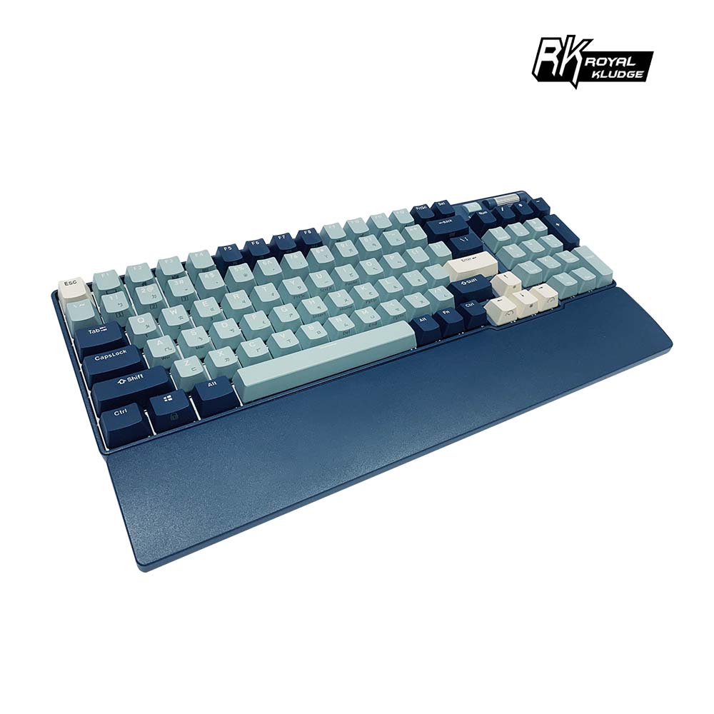 RK 90% 96 key RGB Mechanical Keyboard ( Yellow switches ), , large
