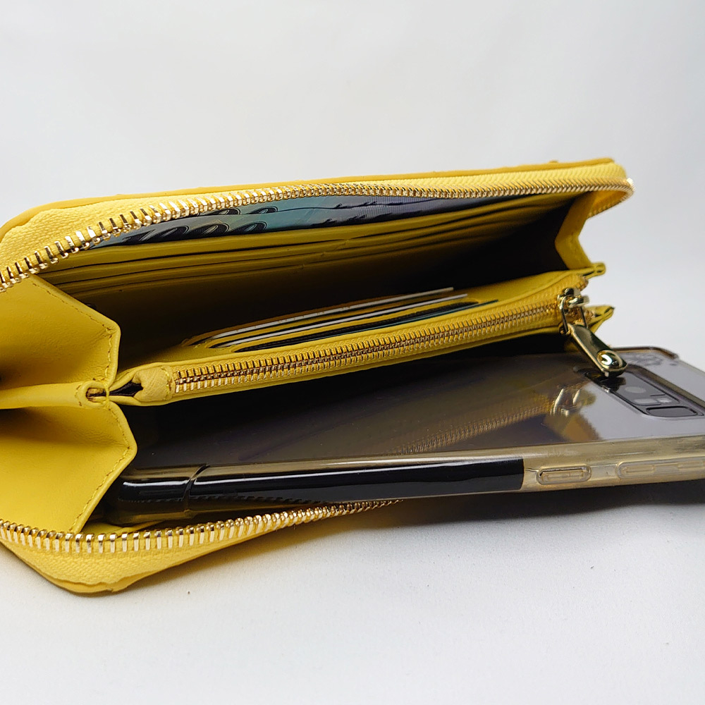 【M2nd】 Ostrich  Zip-around Wallet, , large