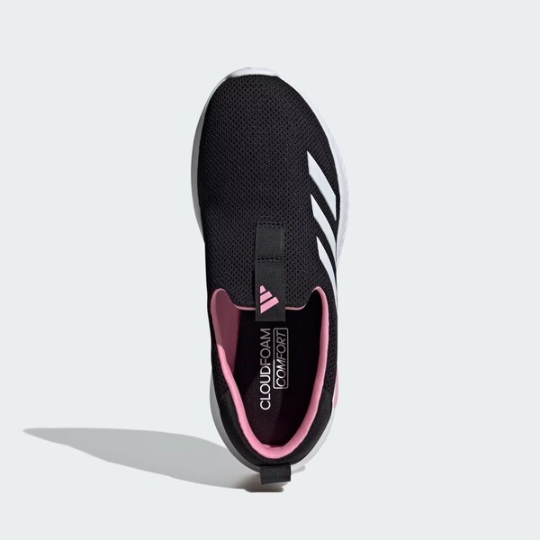 Kixpress-Adidas Cloudfoam Move Lounger 女 運動休閒鞋 懶人鞋 舒適 黑 粉紅 [ID6516], , large