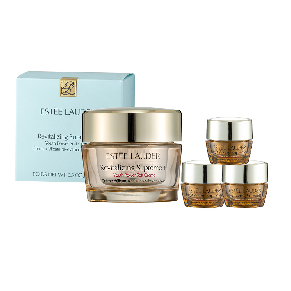 【Estee Lauder雅詩蘭黛】 年輕無敵膠原霜75ml+贈膠原眼霜5ml*3 公司貨, , large