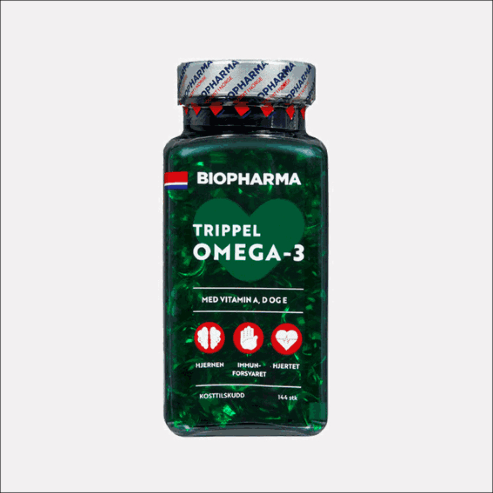 挪威北極熊三倍濃縮 Omega-3 魚油膠囊, , large