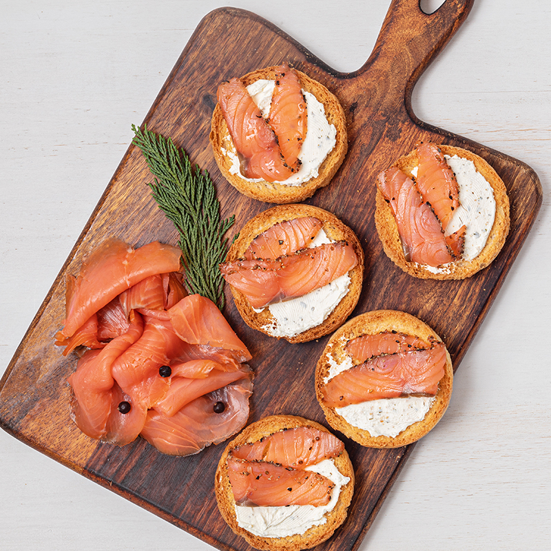 【17Buy】Smoked Salmon Slices, , large