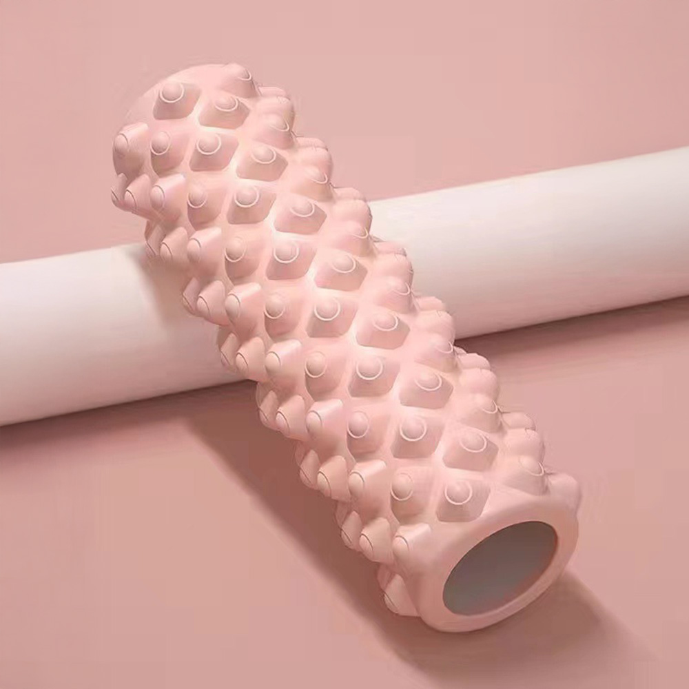 泡沫軸瑜伽柱 【32cm/45cm】瑜伽滾筒 狼牙棒 肌肉放鬆 健身 瑜伽按摩棒 按摩棒 空心狼牙棒 泡沫滾筒 滾輪 按摩, , large