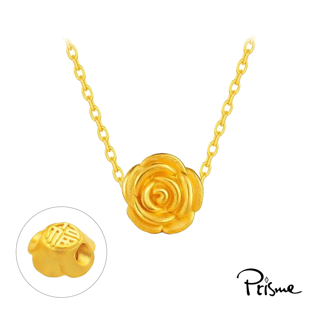 【Prisme Gold】黃金墜項鍊 純金999墜飾 多款選 (金重：約0.02錢&plusmn;0.01), , large