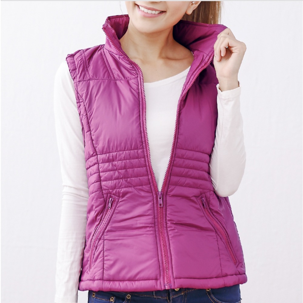[CINN Far‑Infrared] Women’s Nano FIR Pink Vest (Size XL) | Free All‑Season Neck Wrap, , large