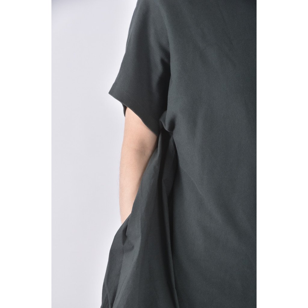 (M) cos棉質純棉綠色短袖上衣二手衣, , large