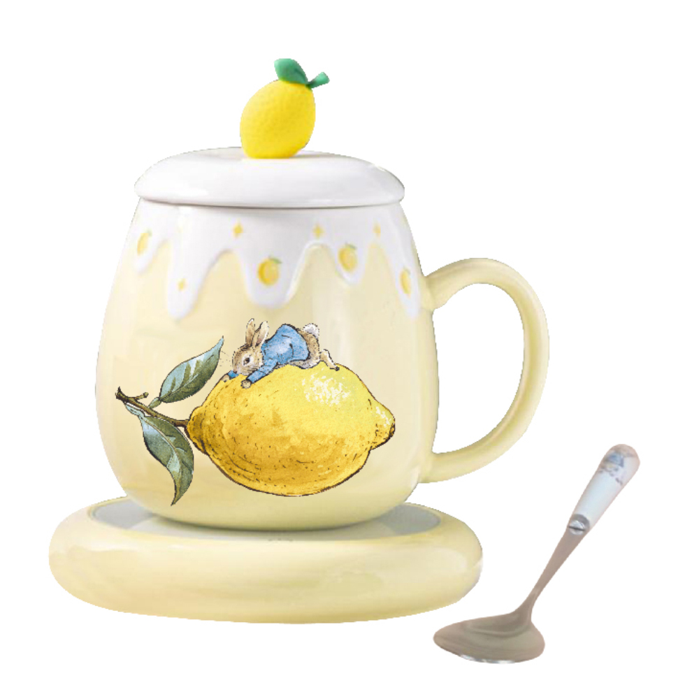 【世豐】Peter Rabbit比得兔恆溫馬克杯-檸檬黃
