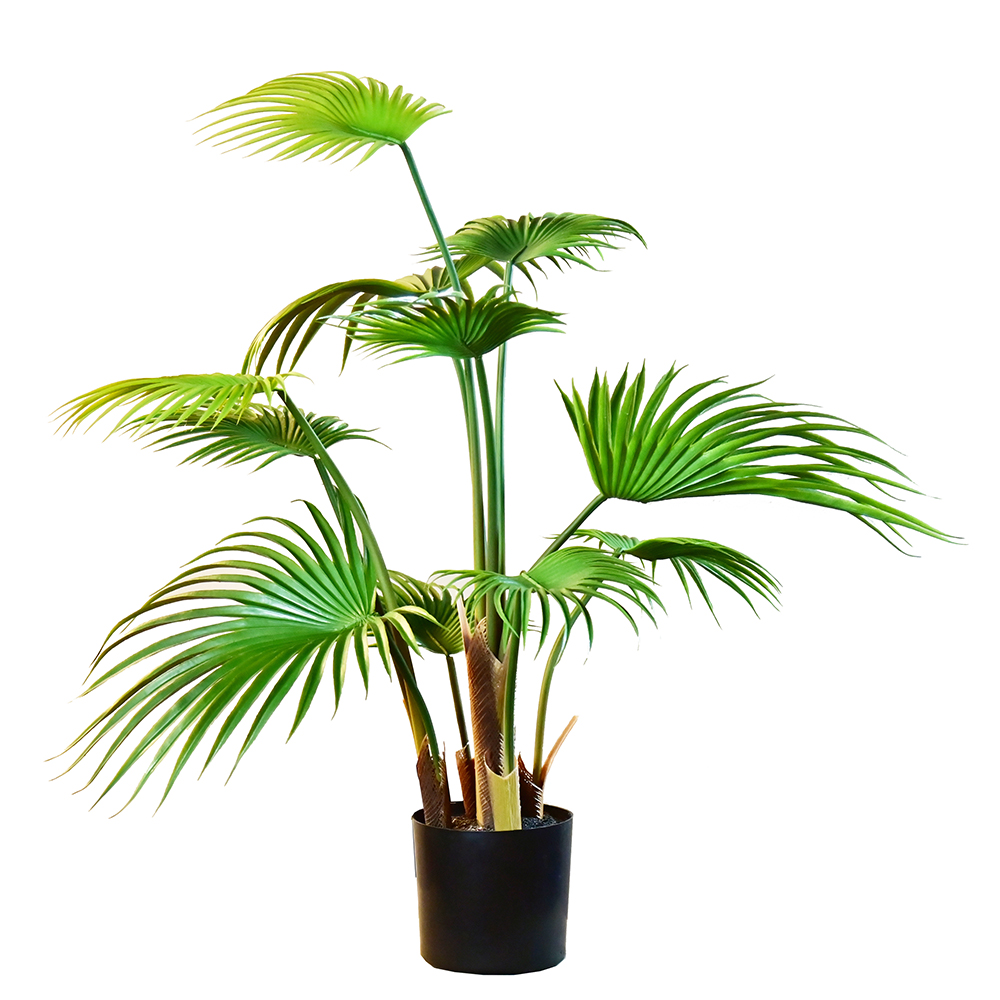 【YU Living】人造棕梠樹盆栽-79CM, , large