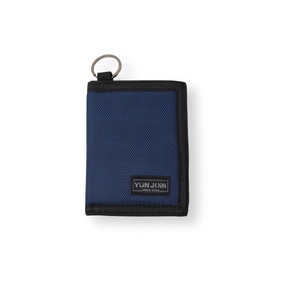 【YUNJOIN】三摺功能短夾 大容量零錢卡片收納 輕巧好攜 休閒百搭皮夾 男女適用 含鑰匙圈, , large