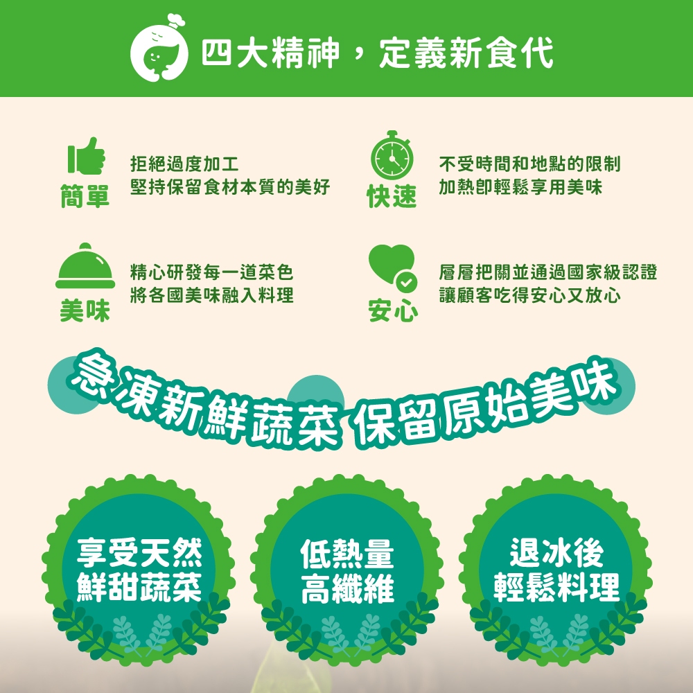 【杰森食代】菠菜段(200g/包)｜蔬菜之王菠菜｜IQF急速冷凍 保留完整營養｜原型食物低熱量, , large