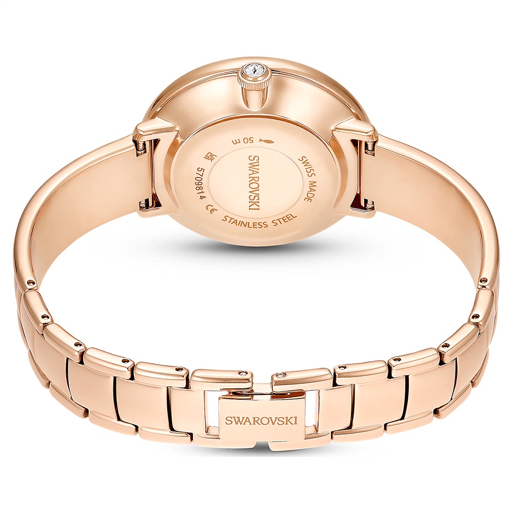 SWAROVSKI 施華洛世奇 Crystalline Bangle 璀璨水晶手鐲女錶 手錶-32mm(5709814), , large