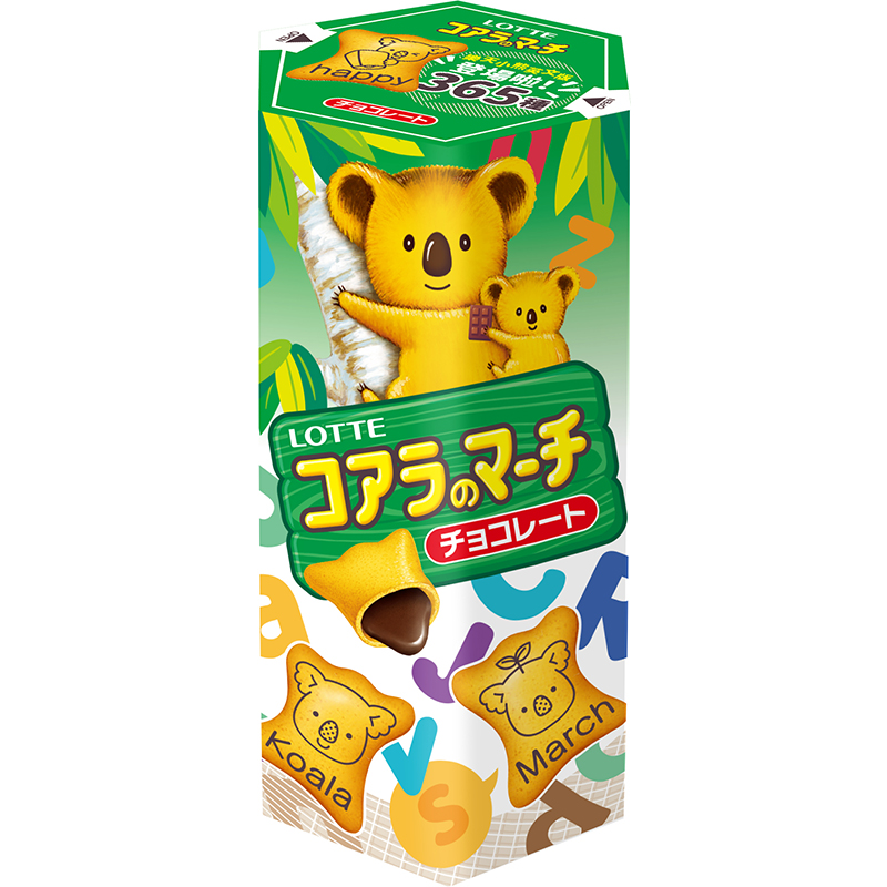 樂天小熊餅巧克力風味, , large