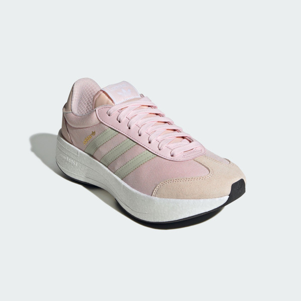 Kixpress-Adidas 愛迪達 City RNR W 女 運動休閒鞋 復古鞋 緩震 舒適 粉紅 [JQ5153], , large
