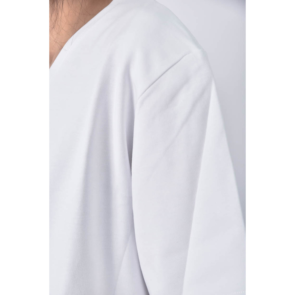 (XL) lalala素面白色短袖上衣二手衣, , large