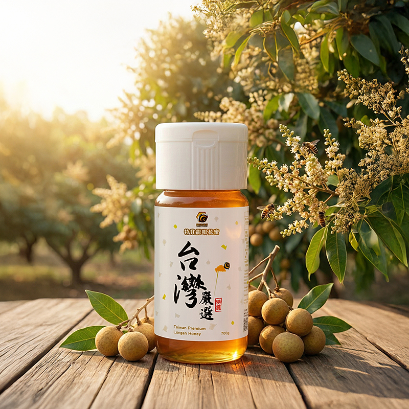 [蜜蜂故事館] 台灣嚴選龍眼花蜜700g, , large