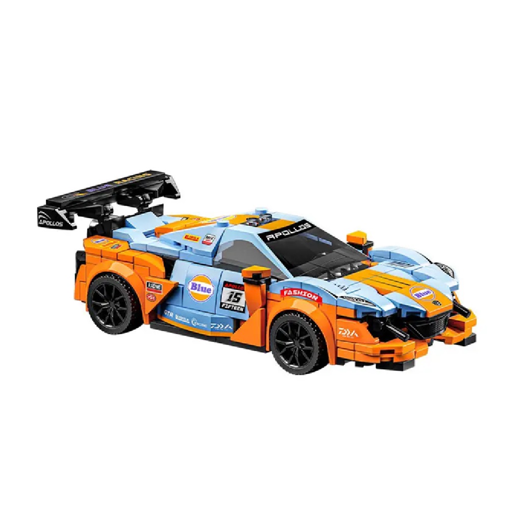  [Brick Republic]LEYI LY31061 Blue Sports Car (Educational Building Blocks), , large