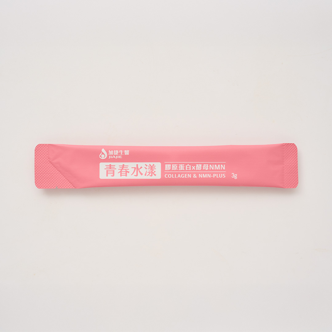 [加捷生醫] 青春水漾 膠原蛋白x酵母NMN粉包 三入組, , large