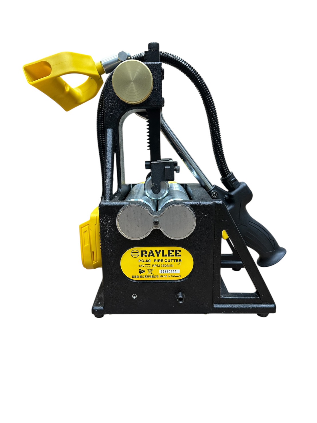 WIN五金 銳立牌 18V無刷切管機 <PC-60+6.0電池組> 無刷充電白鐵管切管機 可切2吋半白鐵管 被覆管切斷 水管切管機 水管切斷機, , large