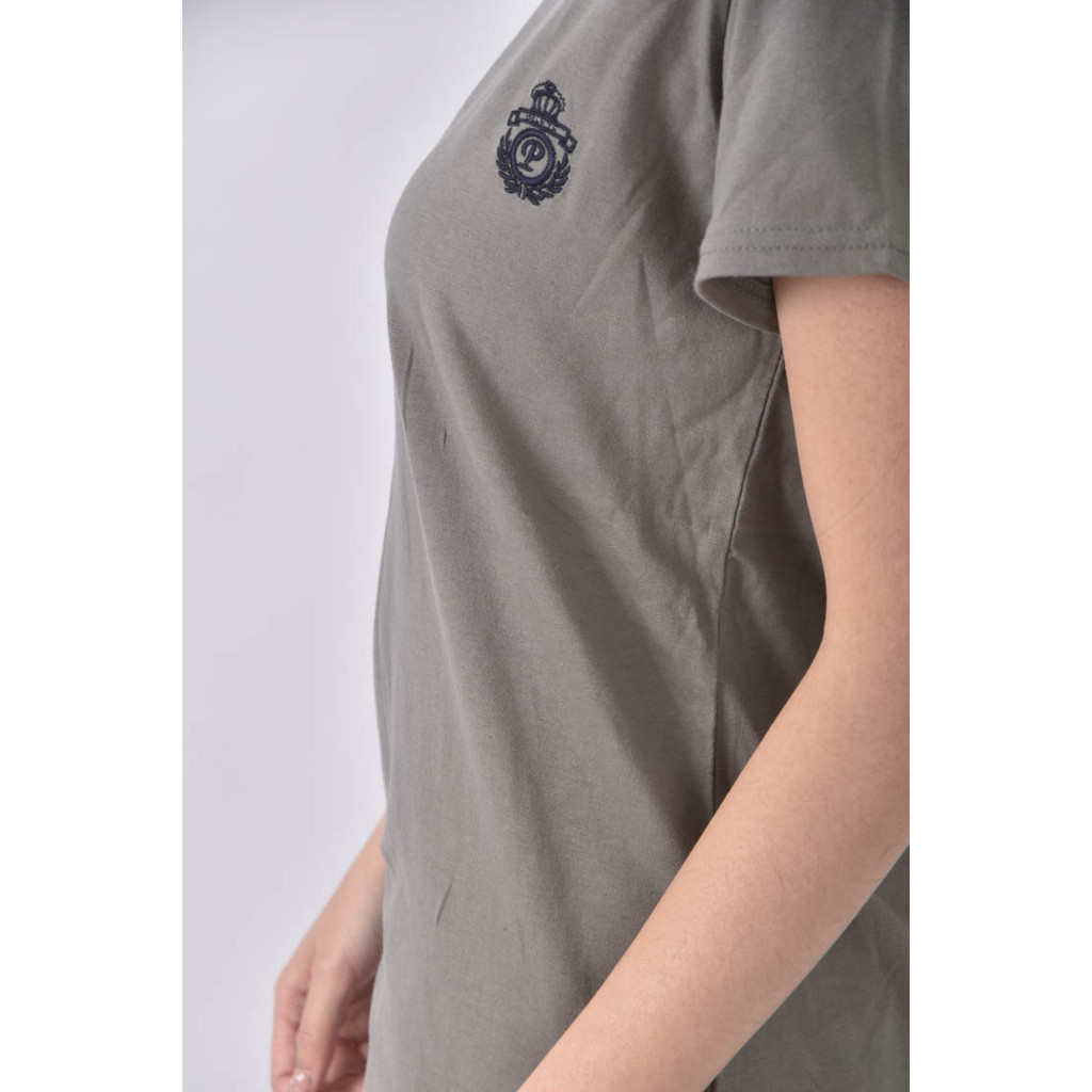 (S) ggakjange韓牌灰色短袖上衣二手衣, , large