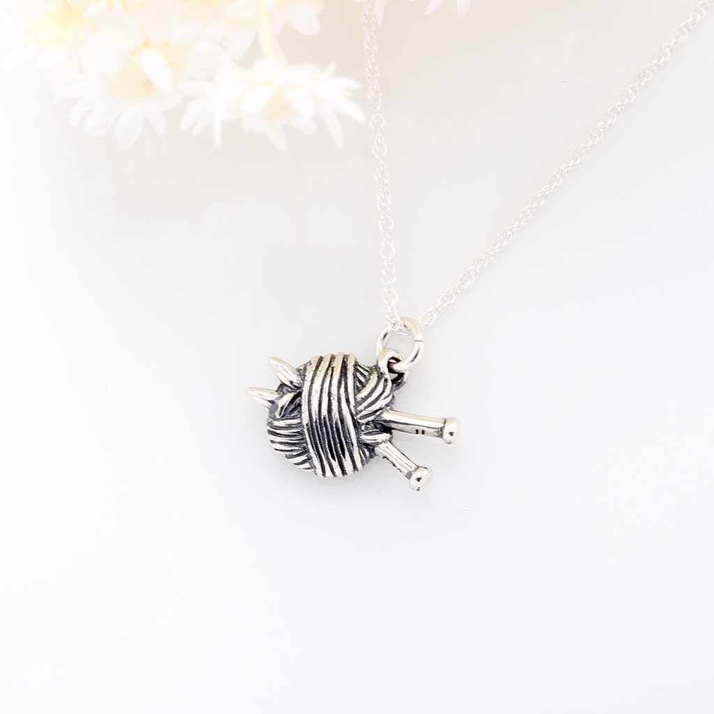 【Angel & Me】Yarn Knitting Weave s925 sterling silver earrings birthday gift