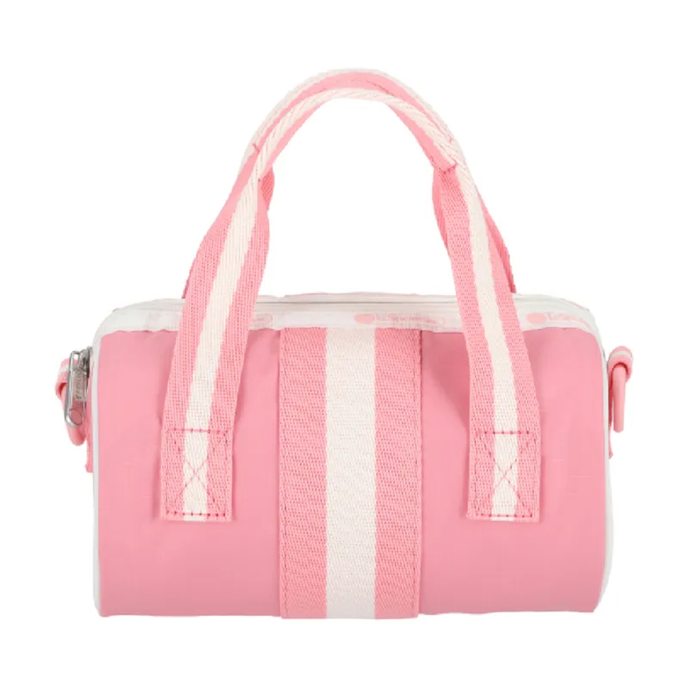Lesportsac MINI ROLL BAG 迷你圓桶包 送禮推薦-滾邊花漾粉, , large