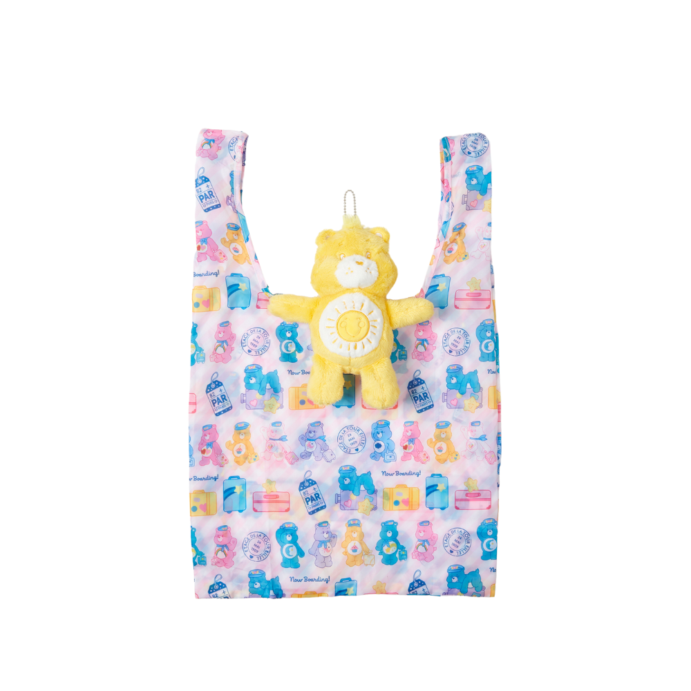 Care Bears shopping bag-yellow, , large