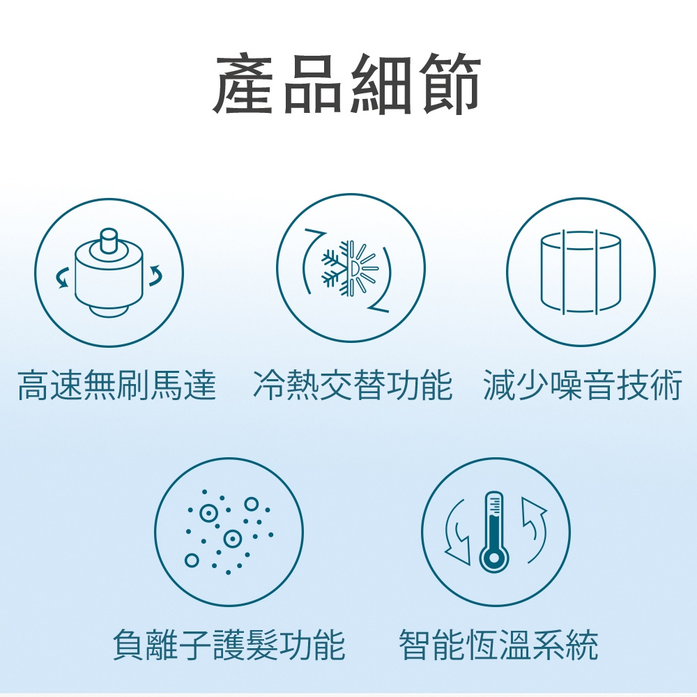 SPT Sunpentown High-Speed Negative Ion Hair Dryer SH-HD16, , large