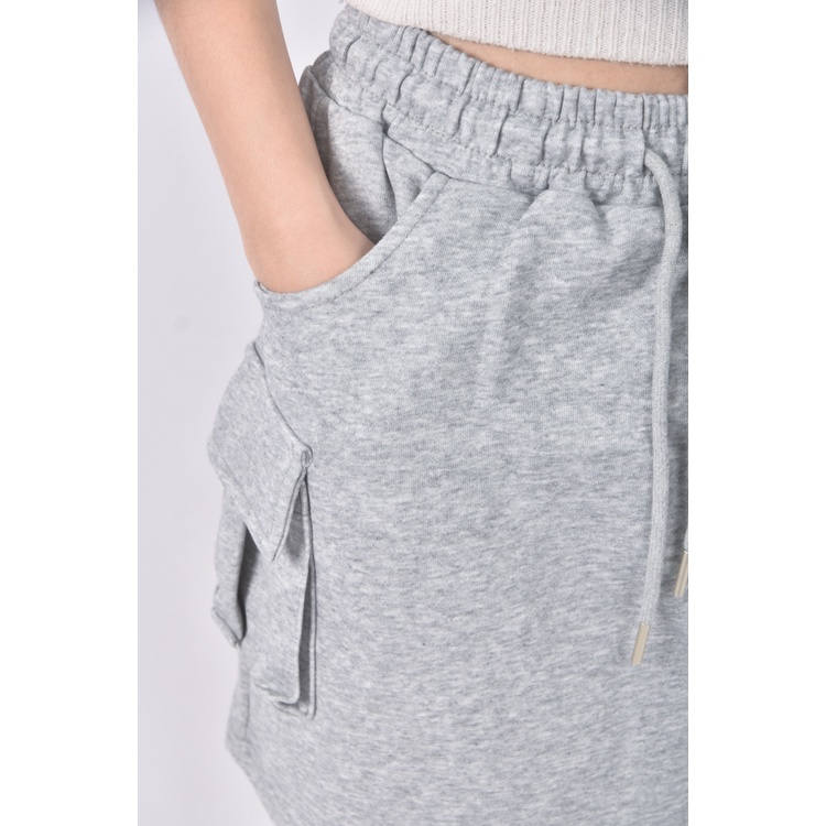 (L) amy質感灰色短裙二手衣, , large