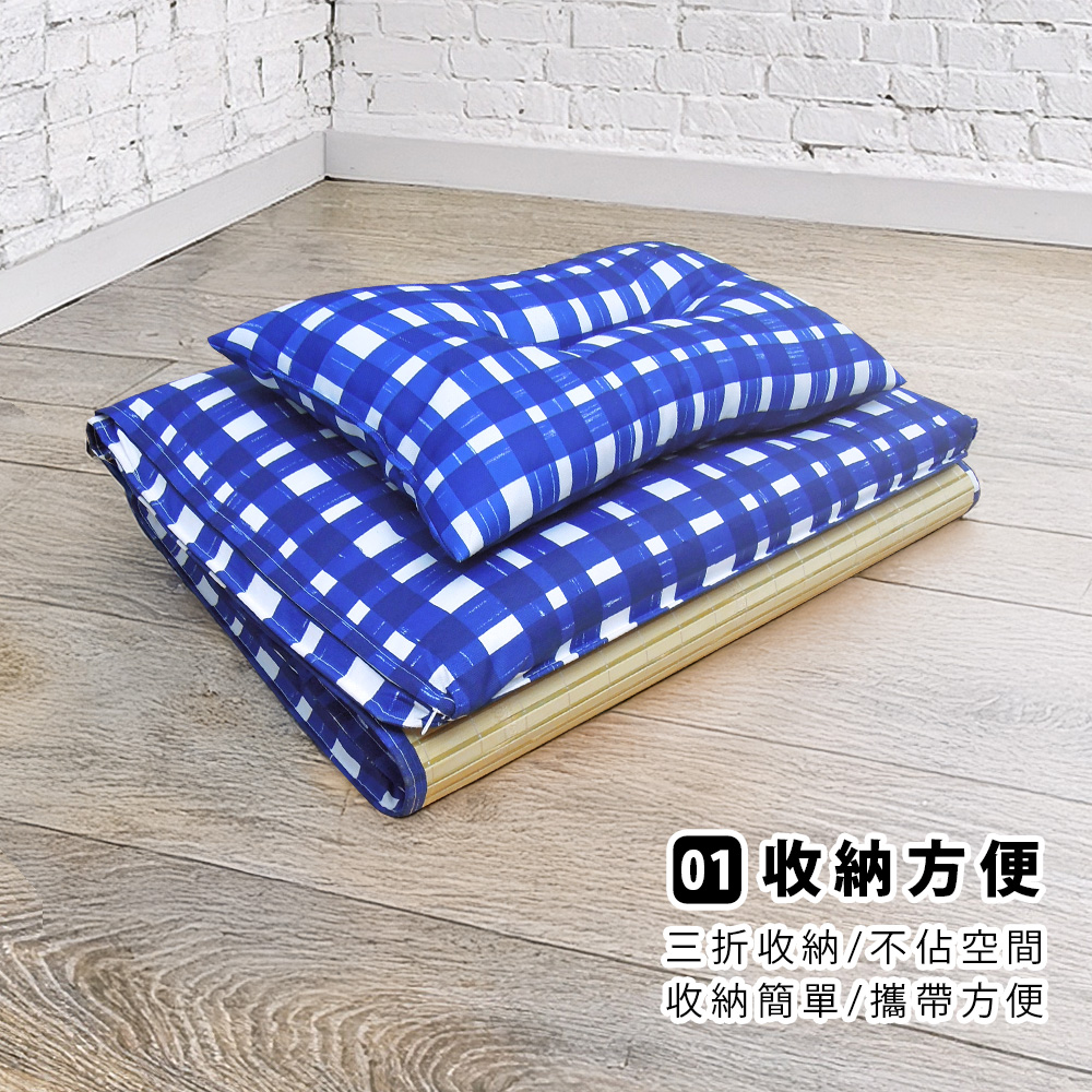 bamboo single breathable mattress, , large