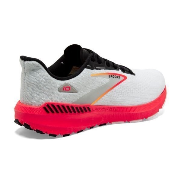 Brooks Launch GTS 10 男 慢跑鞋 競速 跑鞋 透氣 支撐 緩震 灰白 橘 [1104101D410], , large