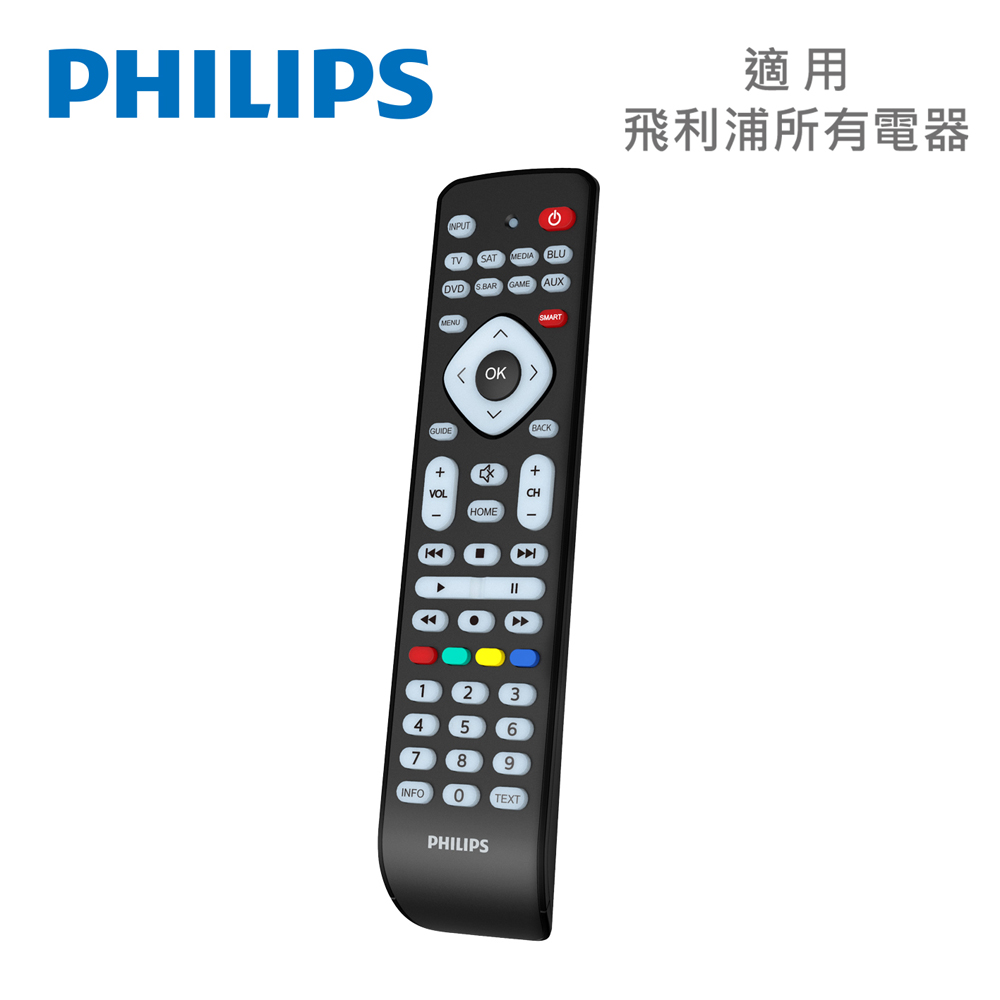 PHILIPS 8-in-1 Multi-Use Remote Control - SRP2018