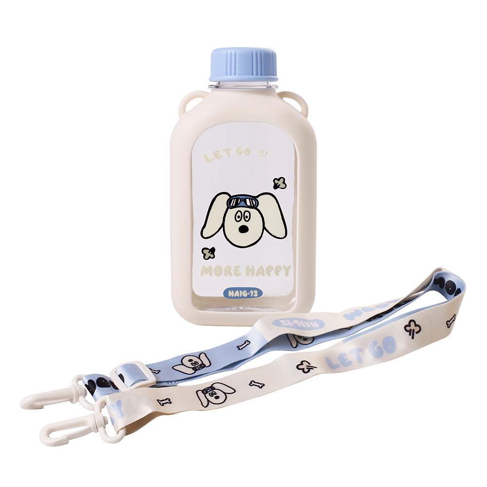 Happy Dog Portable Water Bottle
