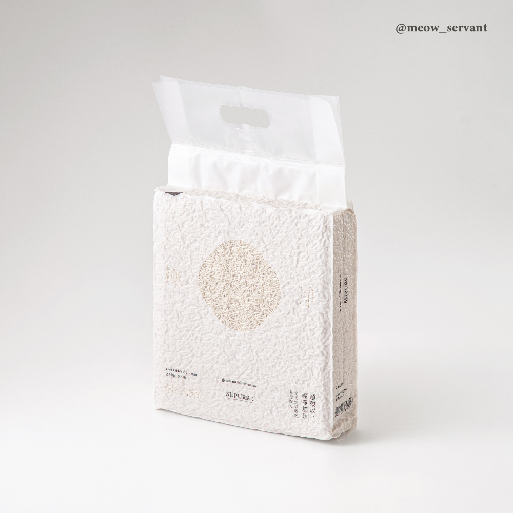 [Fore Wind]Meow-Servant SUPURE！Cat Tofu Litter 2.0mm x 6bags, , large