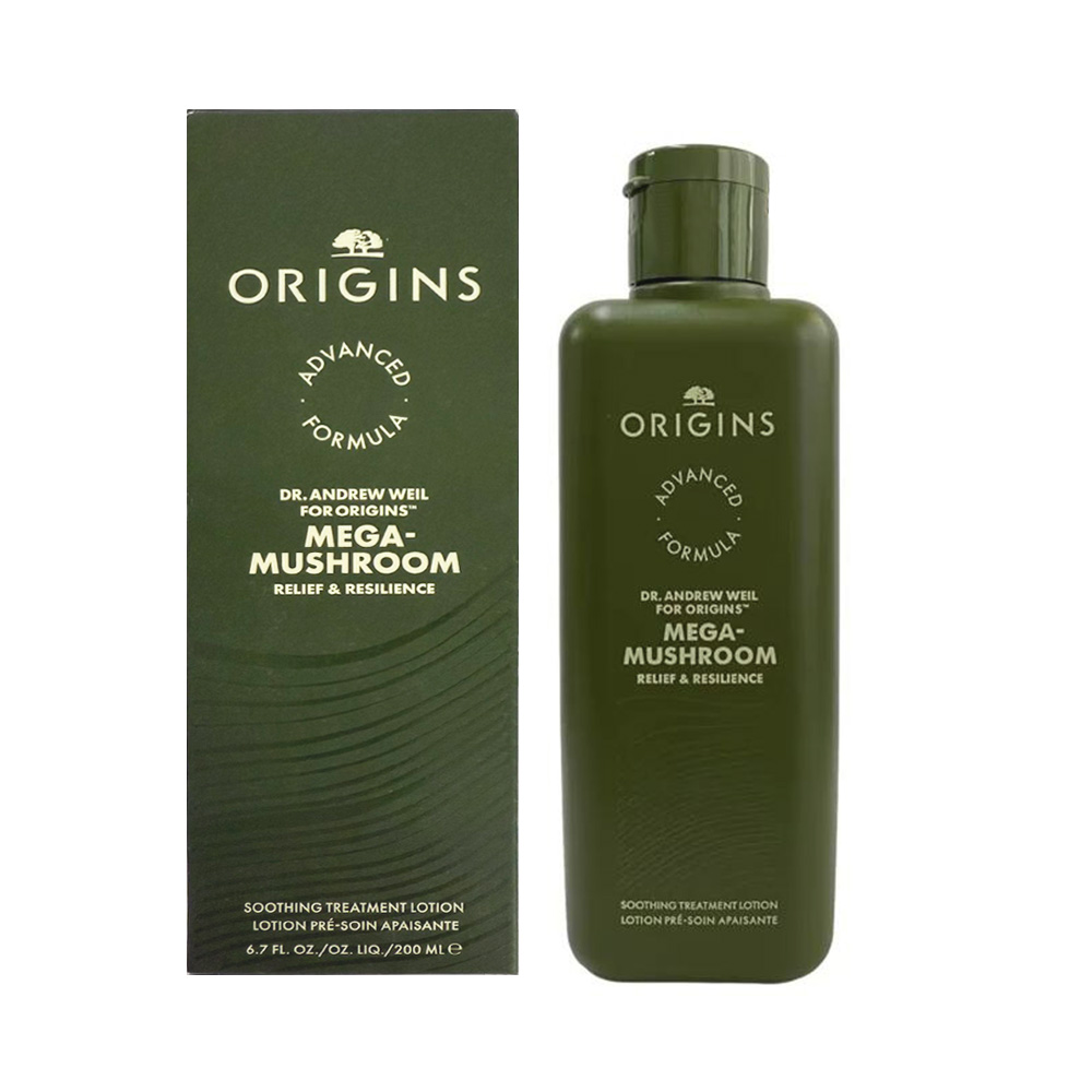 【ORIGINS 品木宣言】 青春無敵靈芝光潤機能水 200ml 新包裝