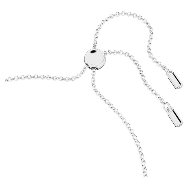 SWAROVSKI 施華洛世奇 Infinity 無限符號與心形水晶 可調節式手鍊(5524421), , large