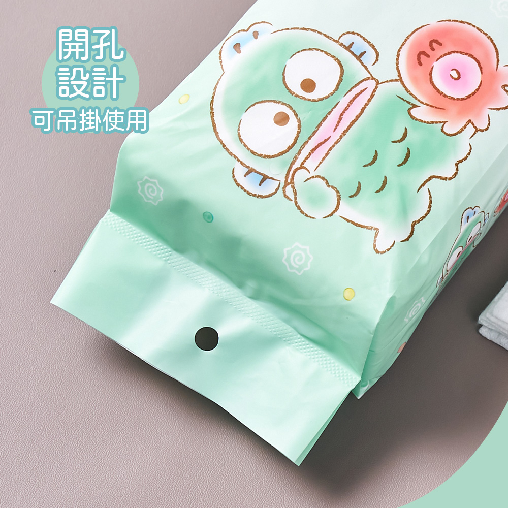 三麗鷗 人魚漢頓洗臉巾(36抽x3包) 【旺達棉品】HG-DP001, , large