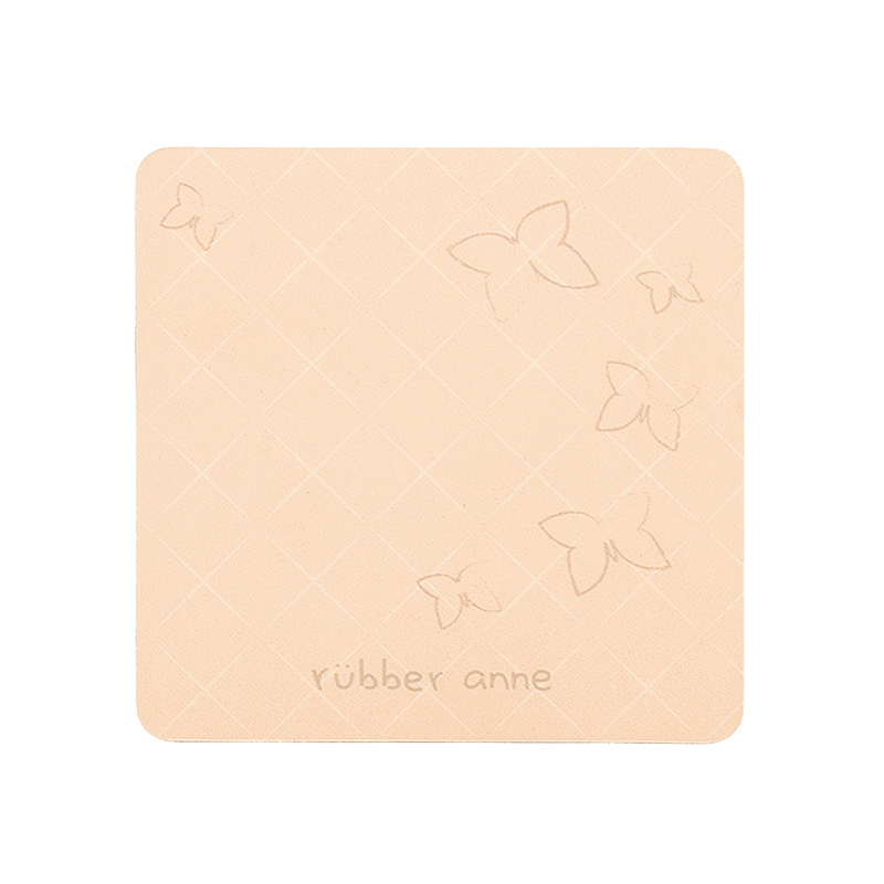 【Monster】 Soft Diatomaceous Earth Absorbent Coaster – Floral Tile Series (10x10cm) – Spring Butterflies with Fragrance, , large