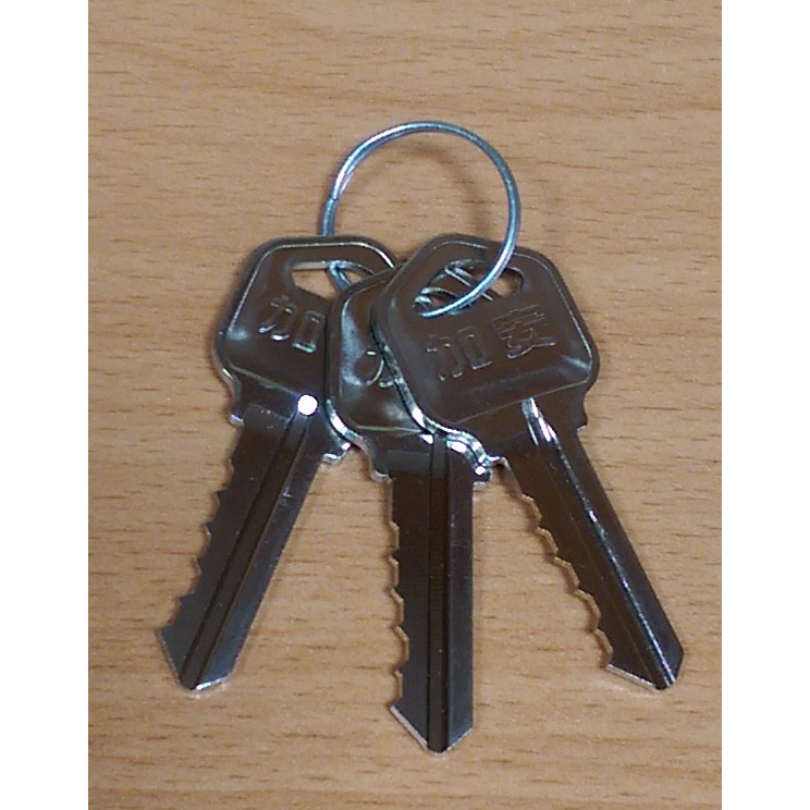 輔助鎖 加安牌 青銅(金色)D271 裝置距離60mm 一般/卡巴鑰匙 防盜鎖適用 木門 大門 一般房門, , large