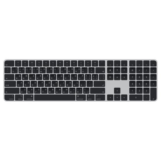 APPLE 巧控鍵盤 MMMR3TA/A 黑色含 Touch ID 和數字鍵盤 - 中文 (注音) _ 台灣公司貨, , large