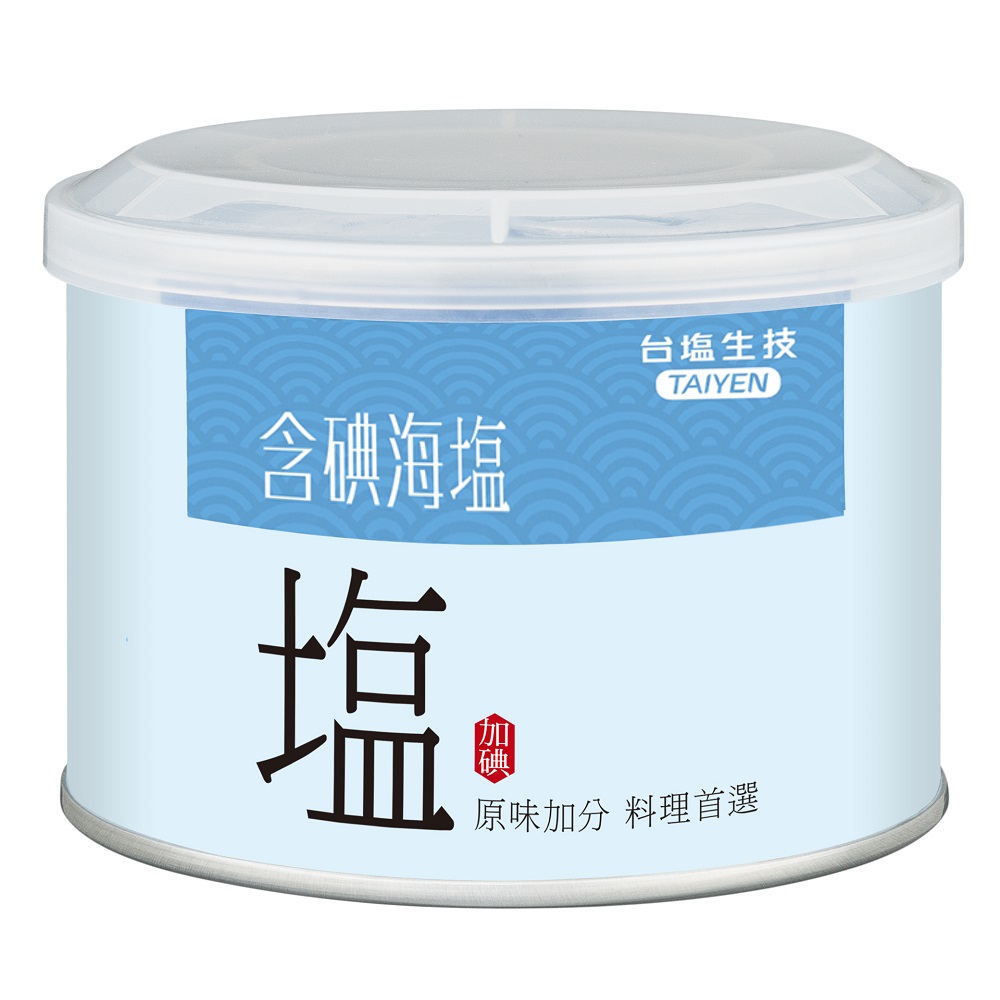 台鹽含碘海鹽 300g, , large