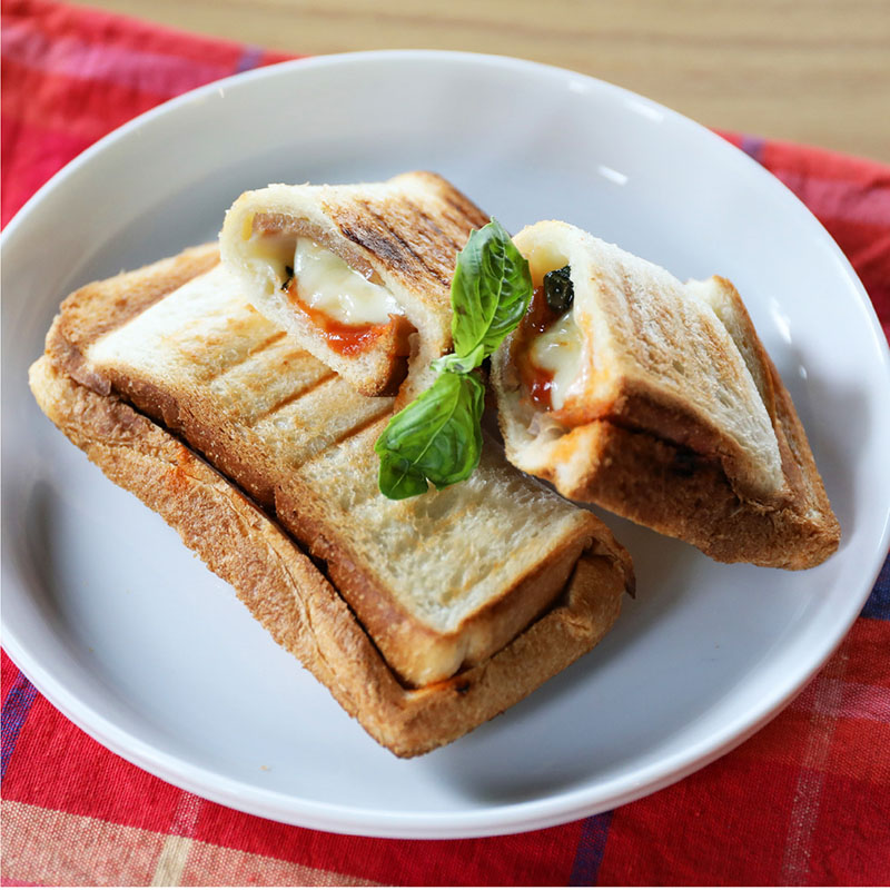 MICROWAVE OVEN GRILL HOT SANDWICH MAKER, , large