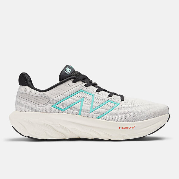 New Balance Fresh Foam X 1080 V13 男 慢跑鞋 2E寬楦 灰 水藍 [M1080AFF], , large