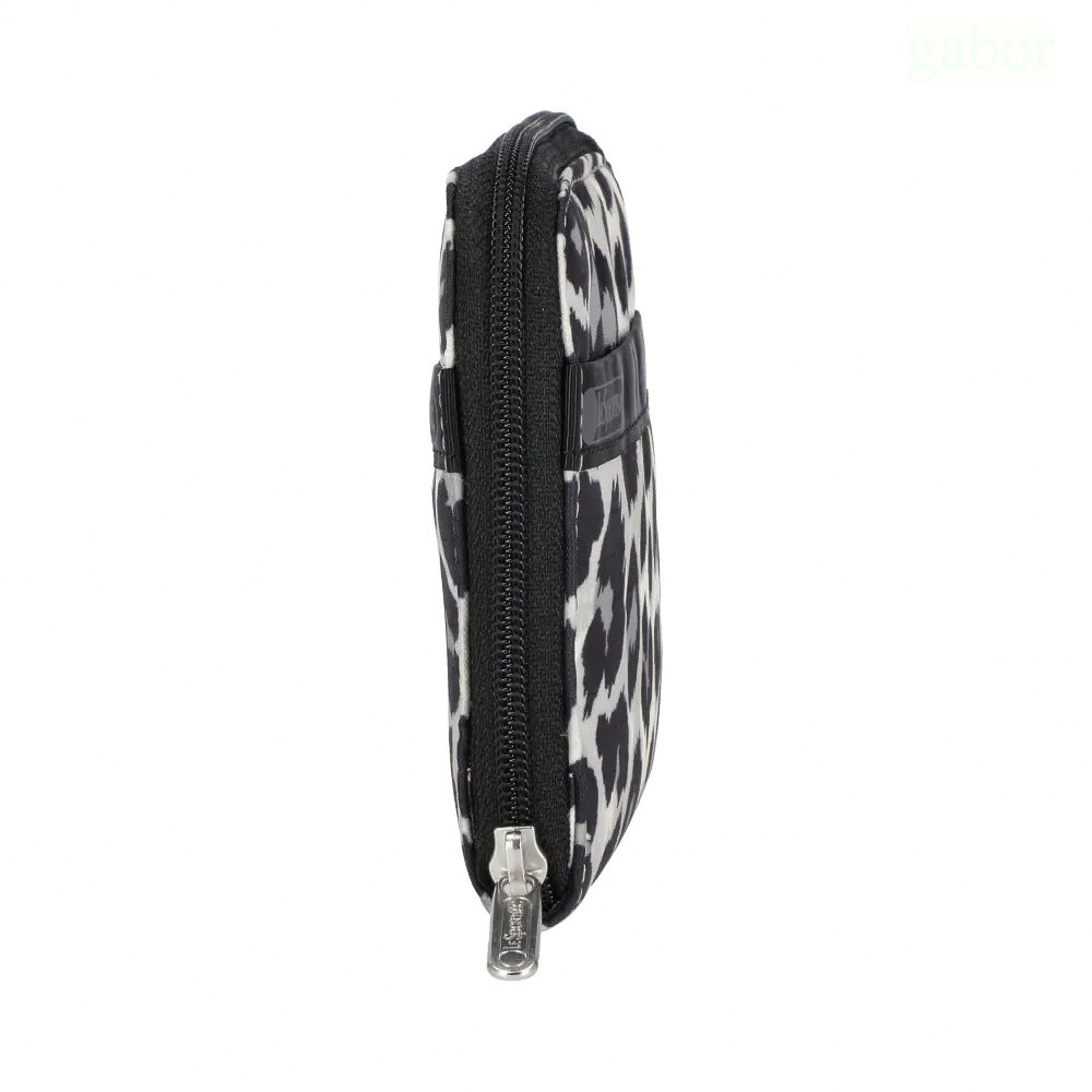 Lesportsac Compact Zip Wallet 極簡輕薄錢包 送禮-柔影豹紋, , large