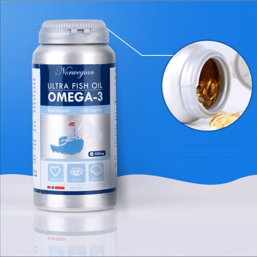 挪威北極熊頂級深海魚油膠囊二瓶, , large