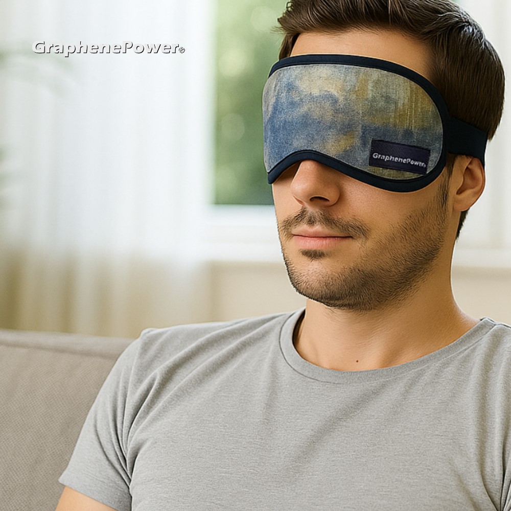 Graphene Terahertz Thermal Circulation Soothing Eye Mask, , large