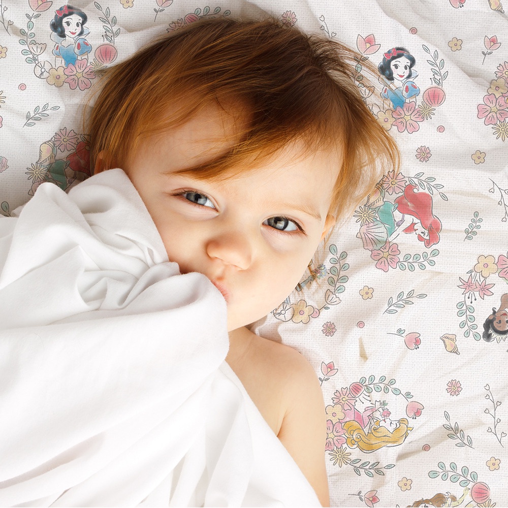 Bonne Nuit 迪士尼嬰兒床包-米奇米妮, , large