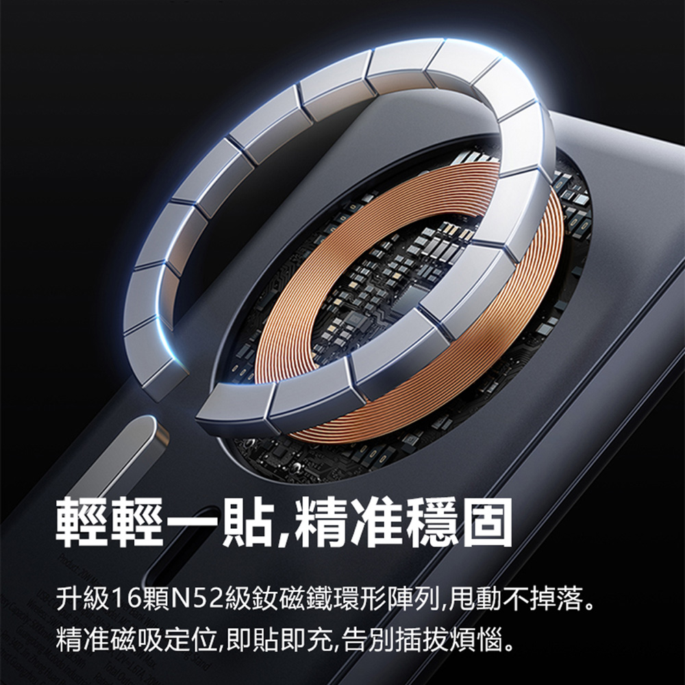 Mcdodo麥多多 LQ MC836 Meta系列20W旋轉支架數顯金屬磁吸行動電源5000mAh 18.5Wh, , large