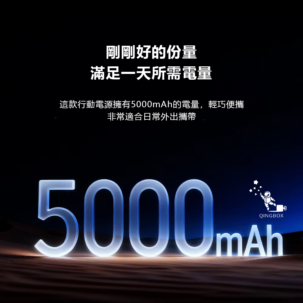 Mcdodo麥多多 LQ MC293 MetaAir系列20W金屬磁吸行動電源5000mAh 18Wh 黑色, , large