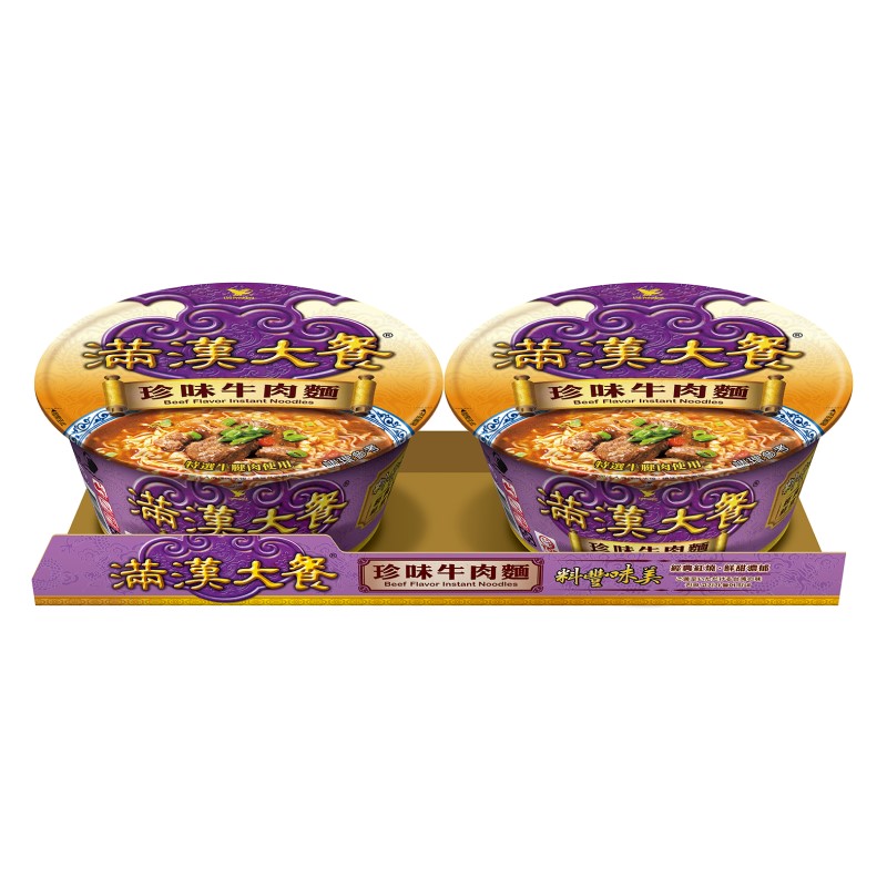 滿漢大餐珍味牛肉麵(碗)187g, , large